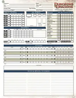 find printable d d character sheets to enhance your game session altered gamer