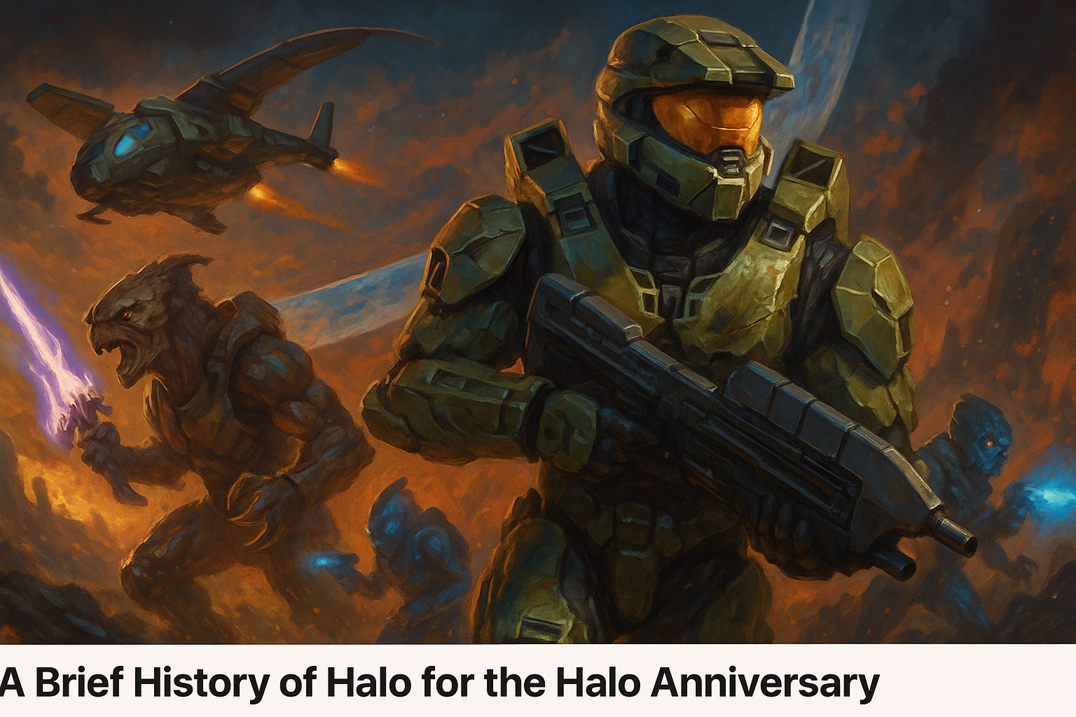 A Brief History of Halo for the Halo Anniversary
