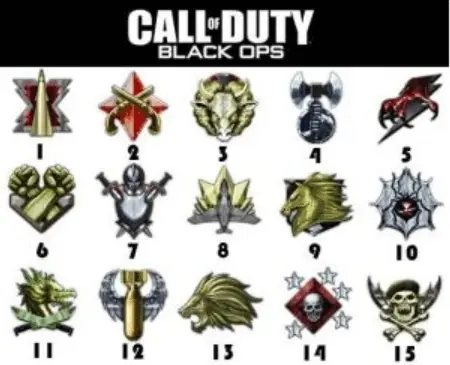 Call of Duty Ranks